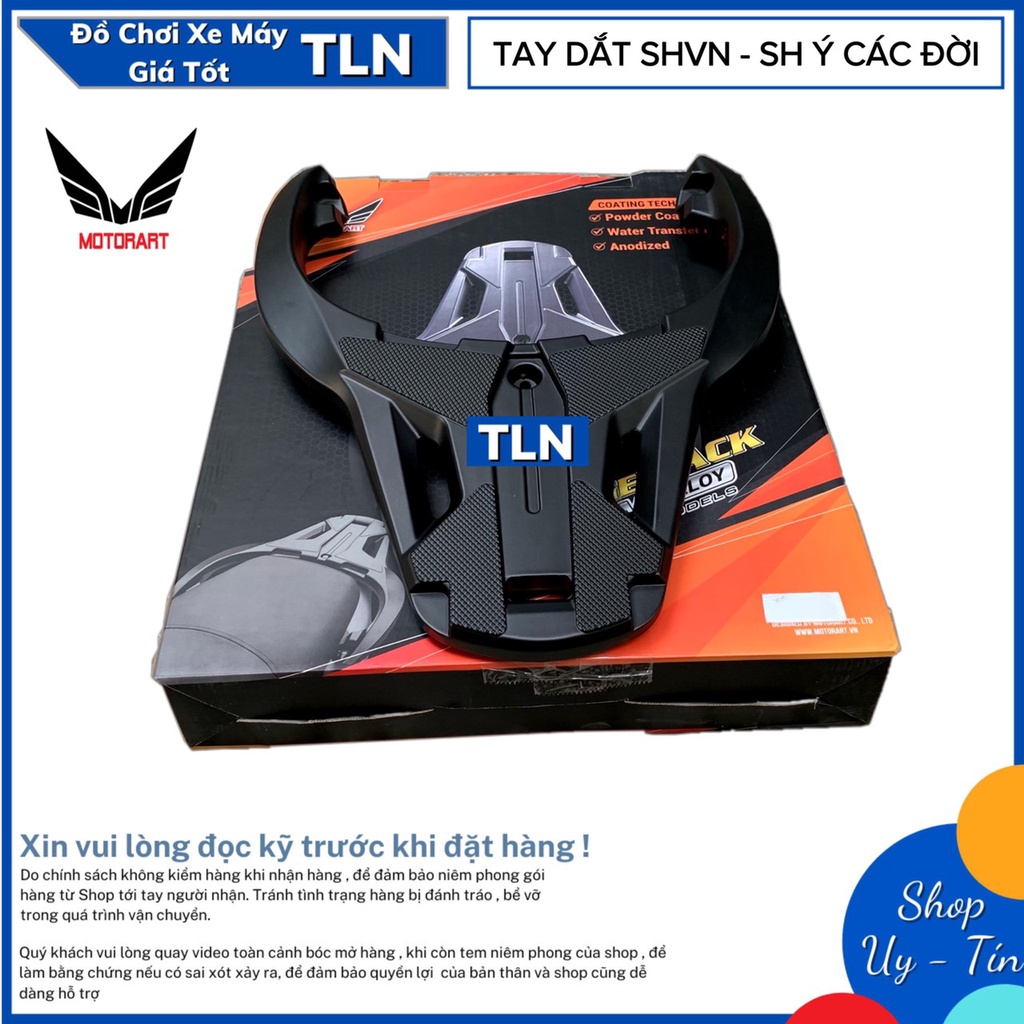 Tay Dắt Nhôm Đúc MOTOART SHVN và SH Ý Các Đời