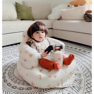 Ghế Tập Ngồi Cho Bé, Bar-Rot, Ghế Ngồi Ăn Dặm Bơm Hơi Tự Động Chống Ngã Cao Cấp Phong Cách Hàn Quốc