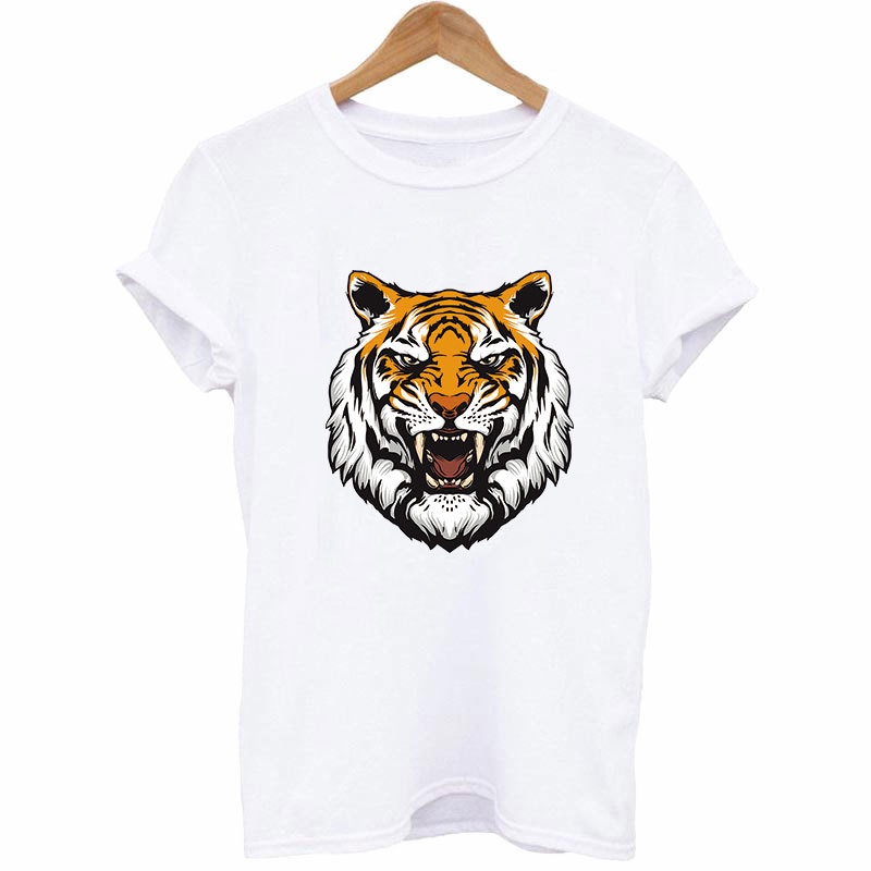 ✪ Sticker Dán Tường Hình Con Hổ ✪ 1 Miếng Dán Trang Trí Bằng Nhựa Vinyl