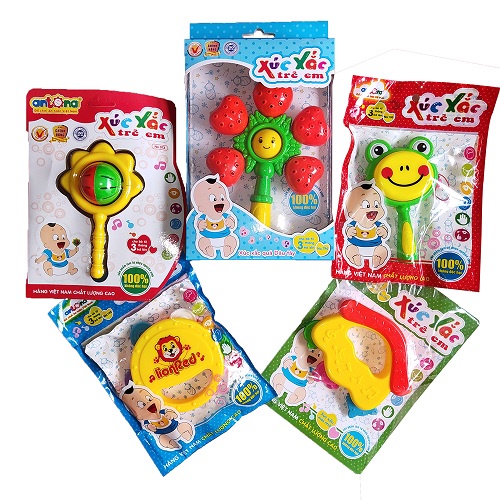 Đồ Chơi Lục Lạc Xúc Xắc Ngặm Nướu Antona Cho Bé