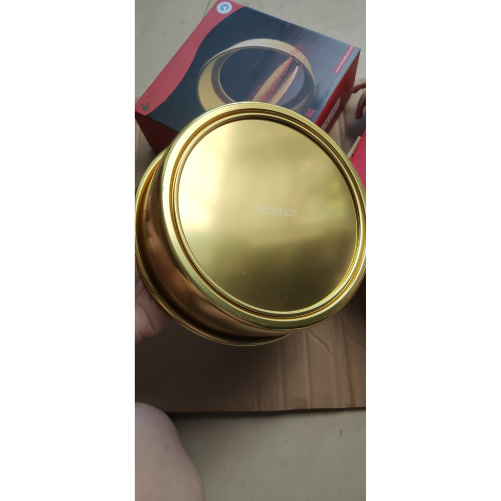 Khuôn Nhôm Vàng 8&quot; Đế Rời Breadleaf