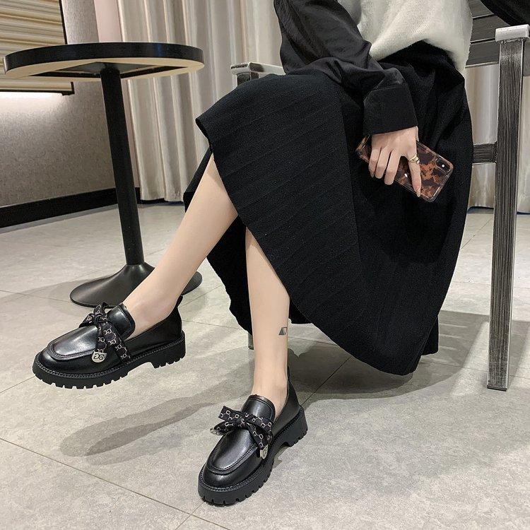 [ Mã 66CBSALE giảm 30K đơn 200K] Giày bít mũi phối nơ thời trang Hàn Quốc xinh xắn dành cho nữ | BigBuy360 - bigbuy360.vn