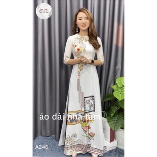 Áo dài in 3d nhà tấm mới nhất, áo dài tamdesign1 - a246