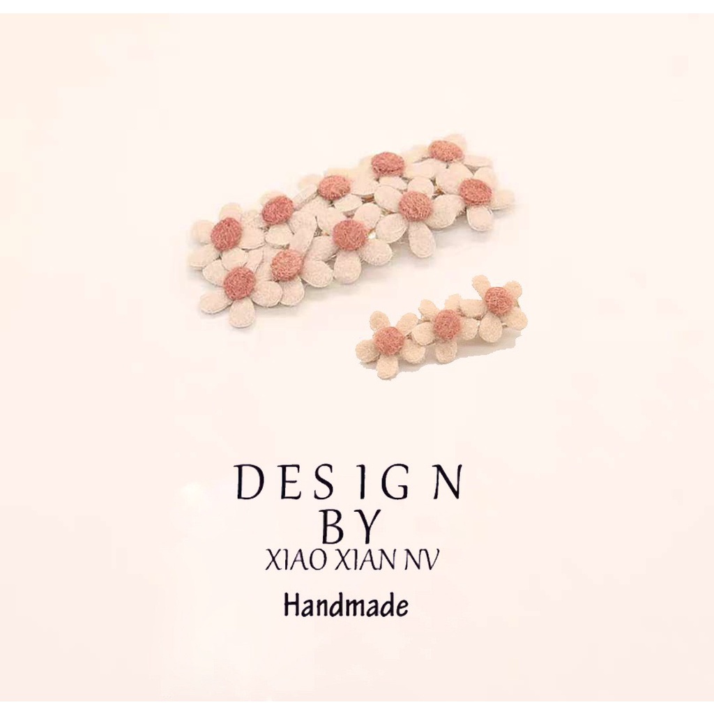 KẸP TÓC HÌNH HOA NHỎ DỄ THƯƠNG ĐƠN GIẢN PHONG CÁCH HÀN QUỐC CHO NỮ