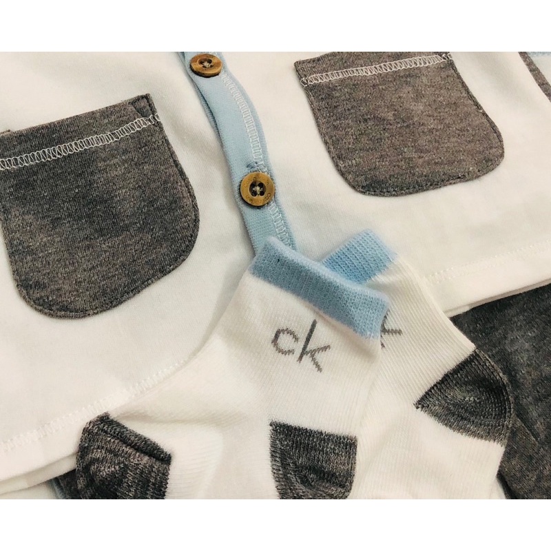 Bộ bé trai cotton len siêu xinh