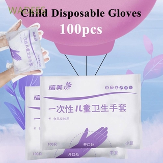Set 100 găng tay nylon sử dụng một lần tiện lợi cho bé