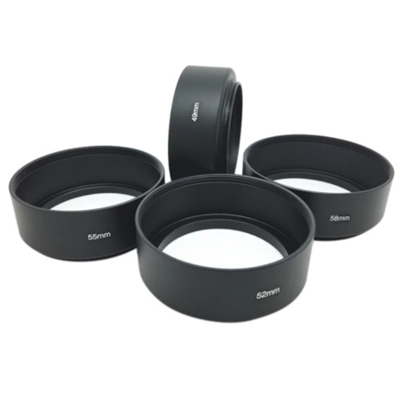 [shafineVN]1pc long Metal LENS HOOD for Canon Nikon Sony for Olympus Pentax camera lens