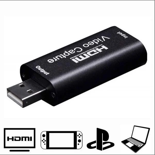 HDMI VIDEO SOUND CAPTURE USB 60FPS OBS LIVE STREAM CHƠI GAME PS3 PS4 NINTENDO SWITCH Wii U XBOX TRÊN LAPTOP PC