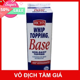 [GIÁ SỈ] Kem Base (Kem Rich cao) / ON TOP / Sivler/ Value / My Cream - dòng kem topping chuyên dụng