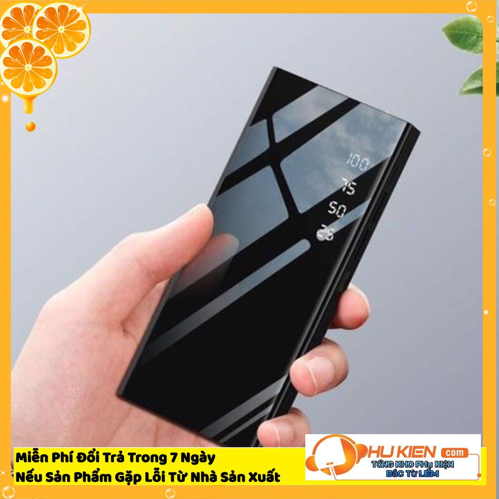 Sạc Dự Phòng 👑FREESHIP👑 10000mAh Mặt Kính 2.USB [𝐁𝐚́𝐧 𝐏𝐡𝐚́ 𝐆𝐢𝐚́ 𝐋𝐚̂́𝐲 𝟓𝐬𝐚𝐨] | BigBuy360 - bigbuy360.vn