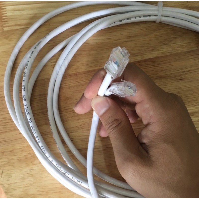 Dây cáp mạng UTP Cat6 SL, bấm sẵn 2 đầu (Bán lẻ theo mét)