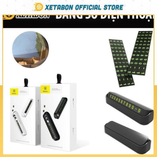 Bảng số điện thoại đặt táp lô khi đỗ xe - Hiển thị thông tin cho người lạ liên hệ khi có việc