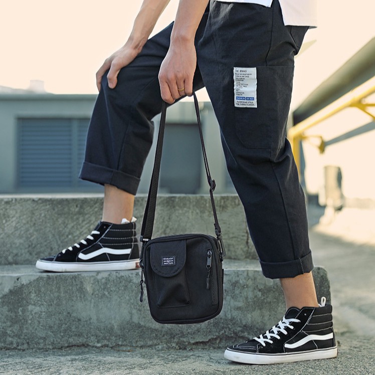 [SALE] Túi đeo chéo mini thời trang nam- Túi đeo vải dù chống nước KABE11 | BigBuy360 - bigbuy360.vn