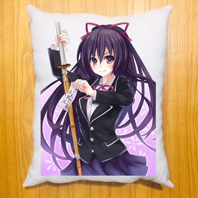 Gối ôm anime date a live 40x 50cm ruột bông hàn quốc