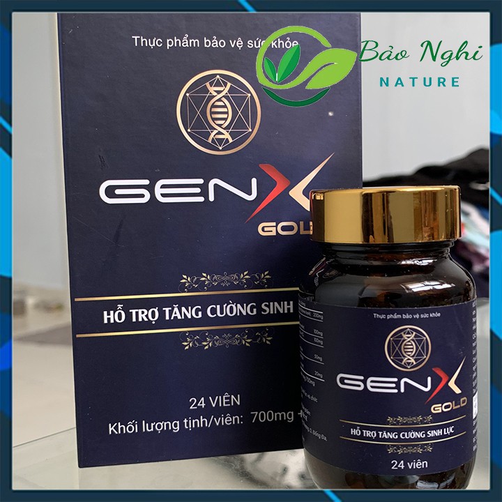 [CHÍNH HÃNG] VIÊN SINH LÝ GEN X GOLD HỘP 24 VIÊN-Đỉnh Phong Độ Tăng Sung Mãn Nhấp Liên Hồi Hàm Lượng Khủng-[CÓ CHE TÊN]