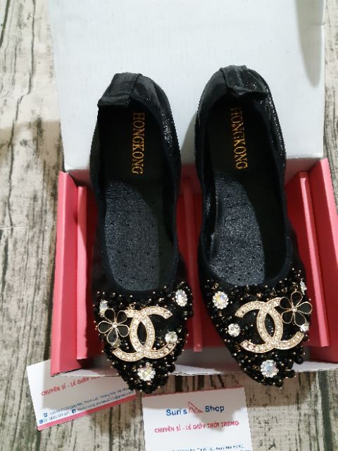 Giày búp bê x hoa có sẵn | BigBuy360 - bigbuy360.vn