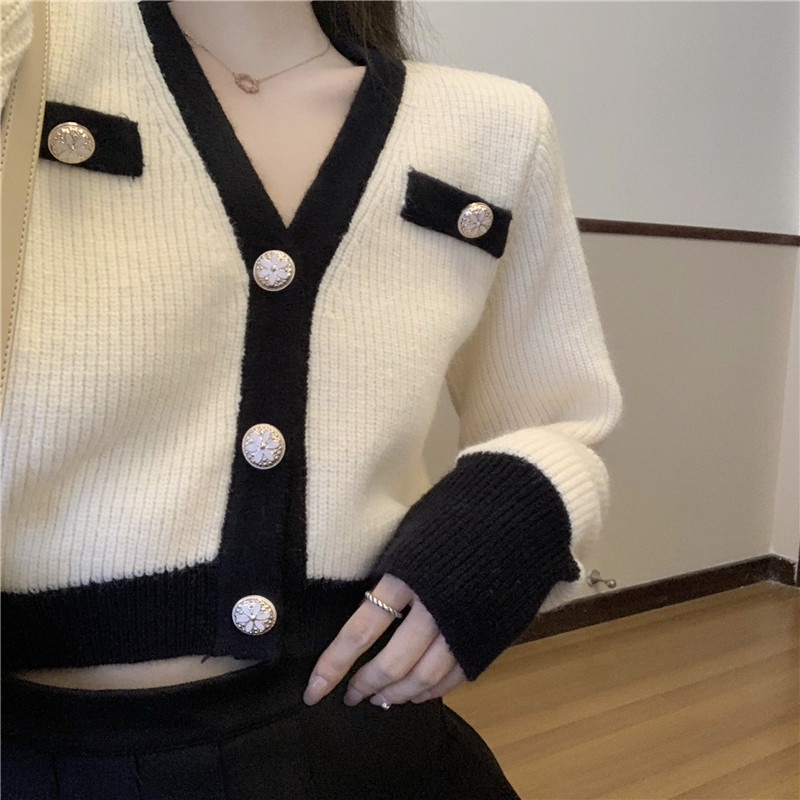 Áo khoác cardigan thiết kế thời trang mới mùa xuân thu cho nữ