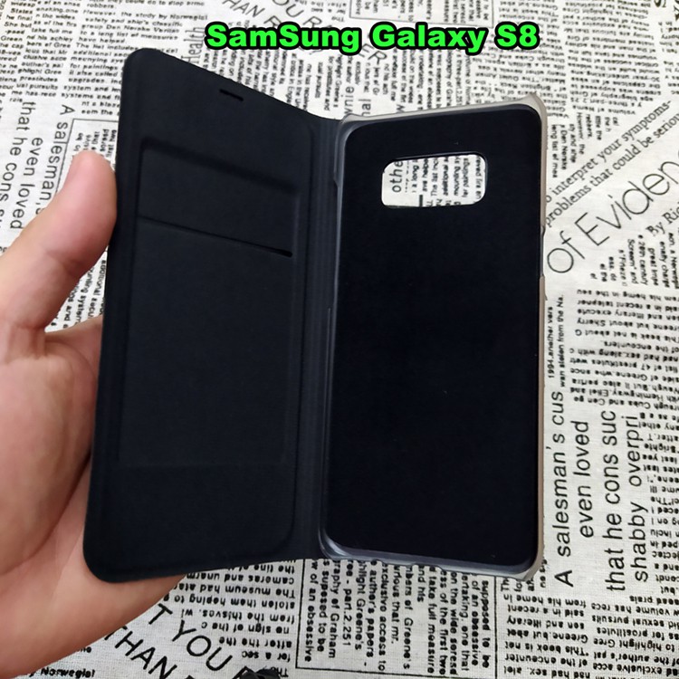 Bao Da Samsung Galaxy S7 / Galaxy S7 Edge / Galaxy S8 / Galaxy S8 Plus Kiểu Dáng Gấp 2 Mặt Và Có Phối Ví Sang Trọng | BigBuy360 - bigbuy360.vn