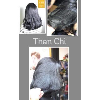 Thuốc nhuộm tóc màu Than Chì không tẩy + oxi