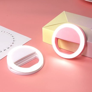 Đèn led hỗ trợ selfie ringlight 3 mức sáng