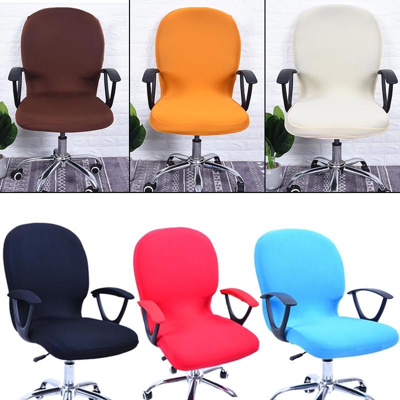 [ New home computer swivel chair cover ][ office Internet cafe household  backrest cover][ stretch fabric round chair cover ]
