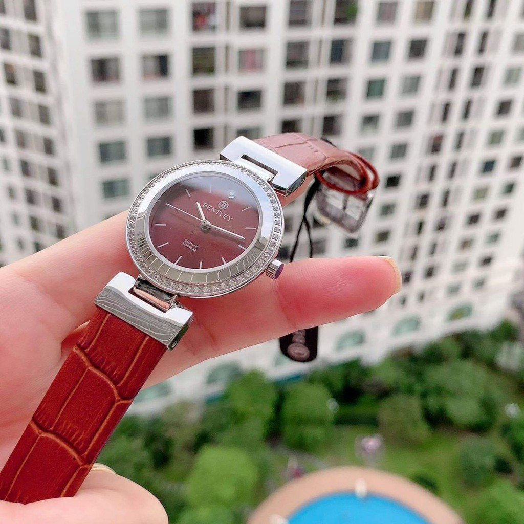 Đồng hồ nữ dây da Bentley BL1858 BL1858-102 BL1858-102LWDD