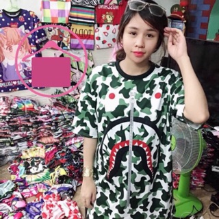 [ẢNH THẬT] ĐẦM IN 3D THUN LẠNH THÁI LAN