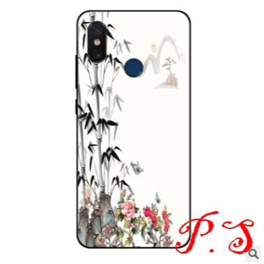 ỐP lưng xiaomi mi 8 / mi 8 se họa tiết tranh thủy mạc đẹp mắt