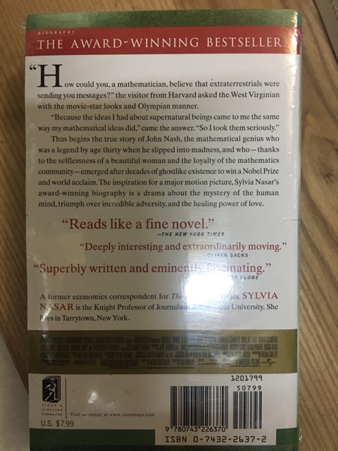 Sách Ngoại văn: A Beautiful Mind - Tâm Hồn Tươi Đẹp