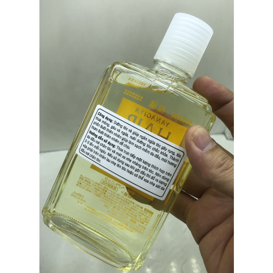Yanagiya dưỡng tóc bưởi, giúp ngăn ngừa rụng tóc Hair Tonic 240ml
