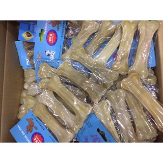 XƯƠNG DA BÒ 5 CHIẾC 11CM DÀNH CHO CHÓ