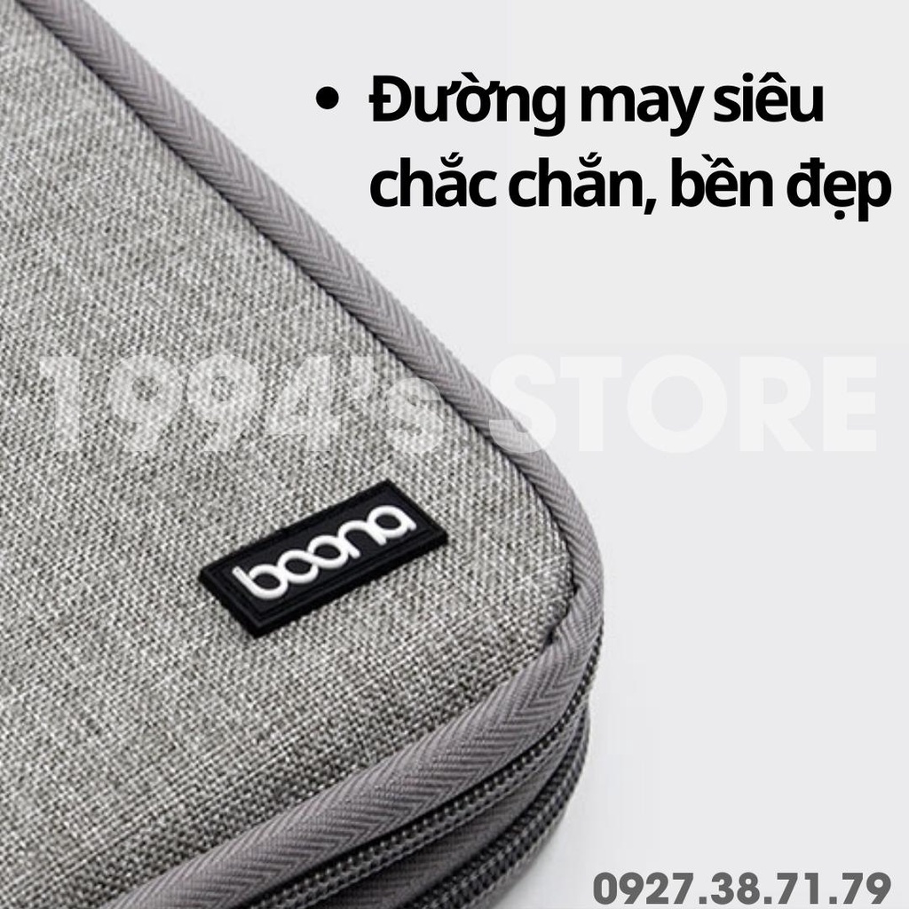 Túi đựng Phụ kiện - Điện thoại - Máy tính bảng - Sạc dự phòng  - Cáp- Tai nghe - Chống sốc chống thấm nước - BOONA/BAONA
