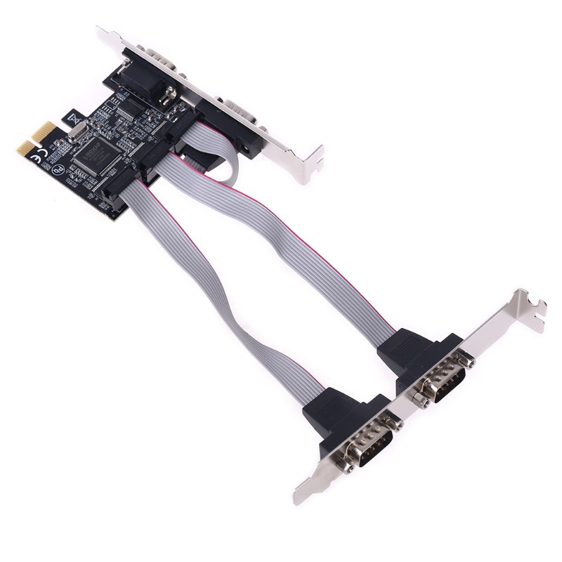 Card chuyển đổi PCI-E to 4 Com  WINET tạo thêm cổng com trên máy tính kết nối thiết bị công nghiệp