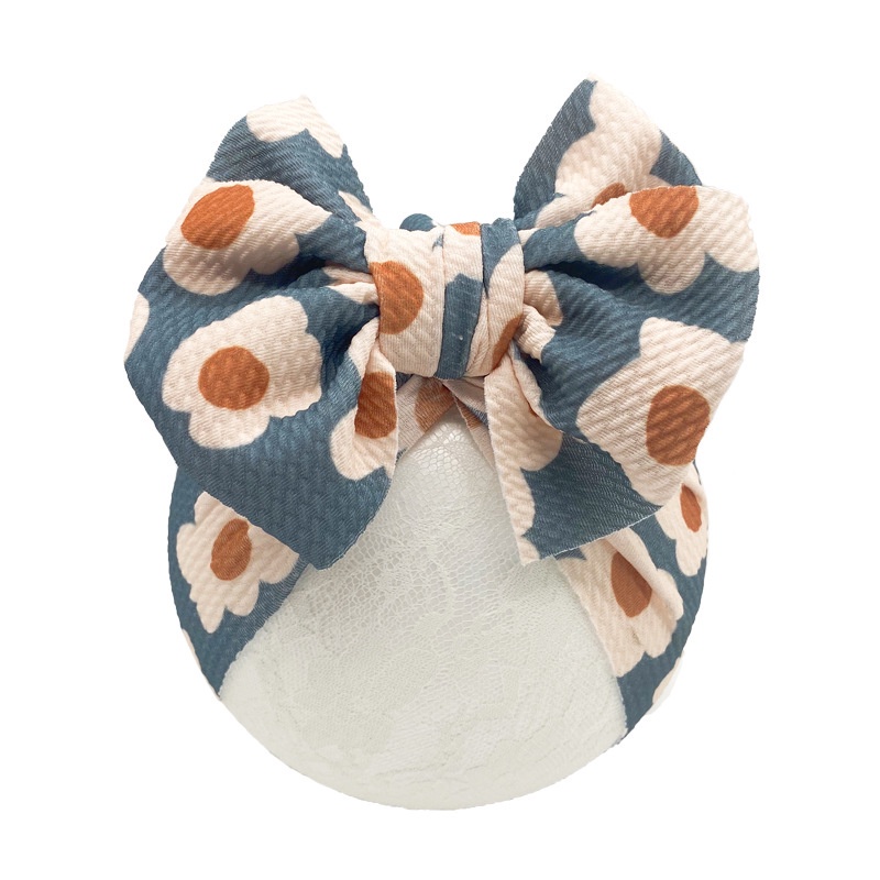 Mũ Trùm Đầu Vải Cotton Mềm Mại Co Giãn Nhiều Màu Sắc Cho Bé