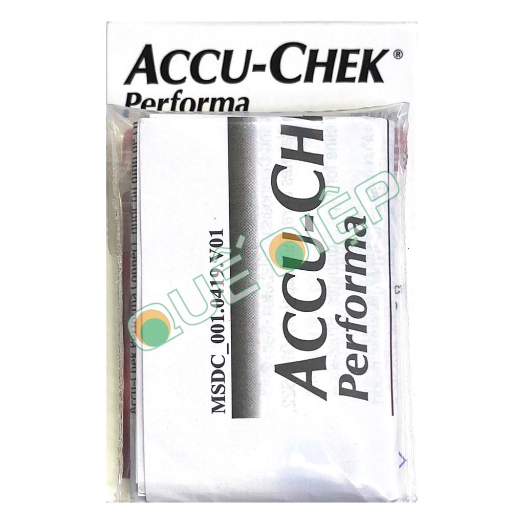 ACCU-CHEK PERFORMA HỘP 25 QUE HOẶC HỘP 50 QUE - Que thử đường huyết dùng cho máy Accu Chek Performa