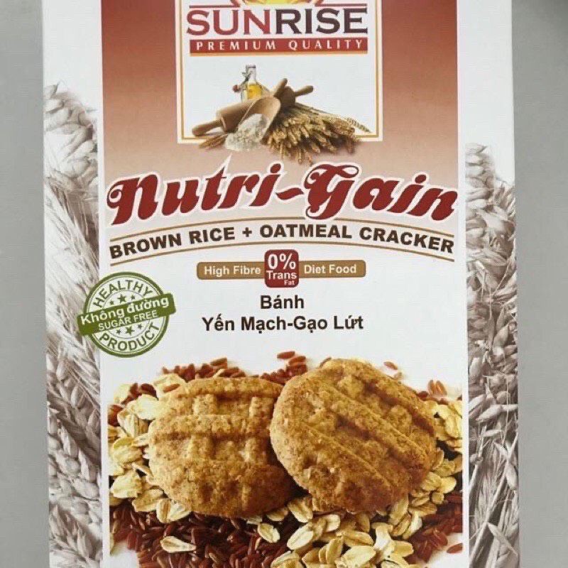 Bánh yến mạch ngũ cốc NUTRI GAIN
