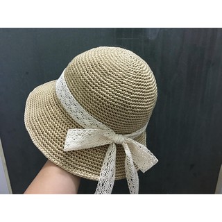 Combo Mũ vành tiểu thư handmade sợi thô