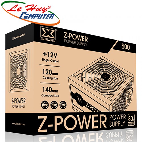 Nguồn máy tính XIGMATEK Z-POWER 500 - 400w - EN45938