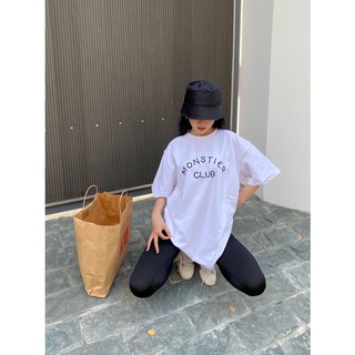 Áo thun Monstier Club  - White Premium Basic Tee - Trắng