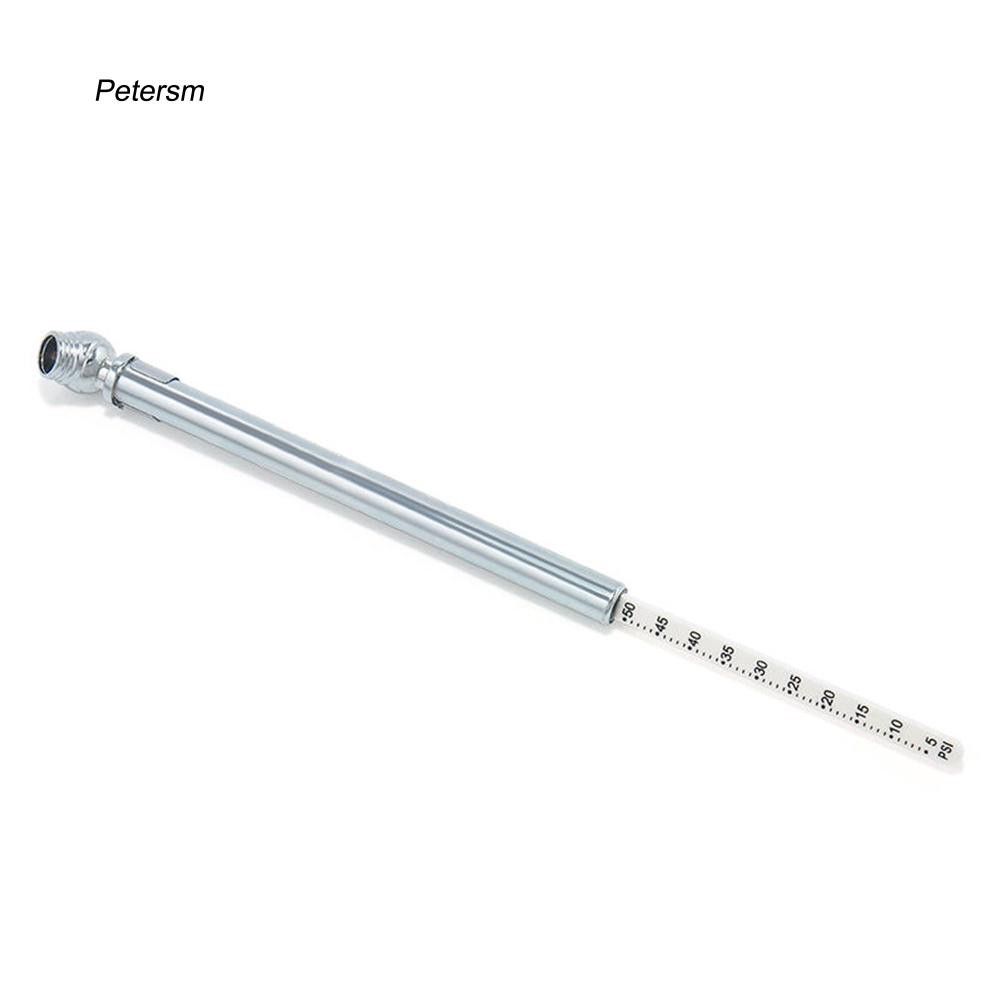 Bút Đo Áp Suất Lốp Xe Hơi / Động Cơ Mini 5-50PSI