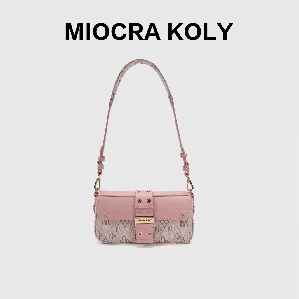 Túi xách nữ hồng miocrakoly chĩnh hãng - mk29933