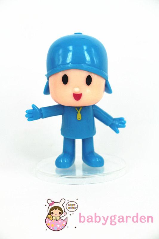 Set 5 con rối đồ chơi phim hoạt hình Pocoyo Zinkkia có thể cử động cho bé