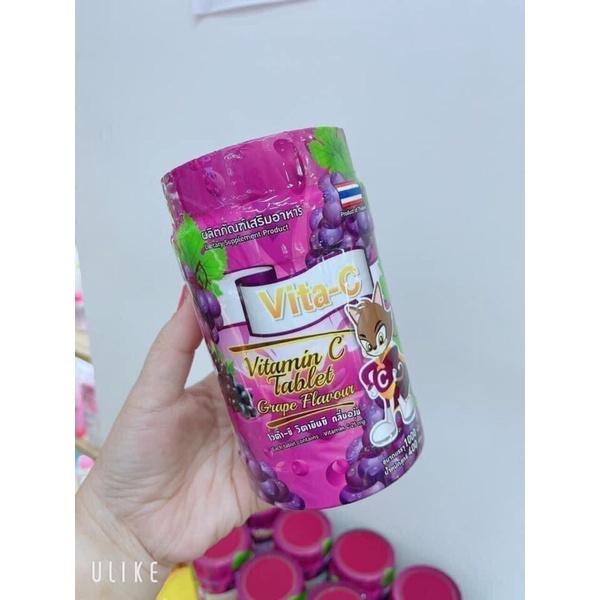 Kẹo vita c thái lan hũ 1000 viên