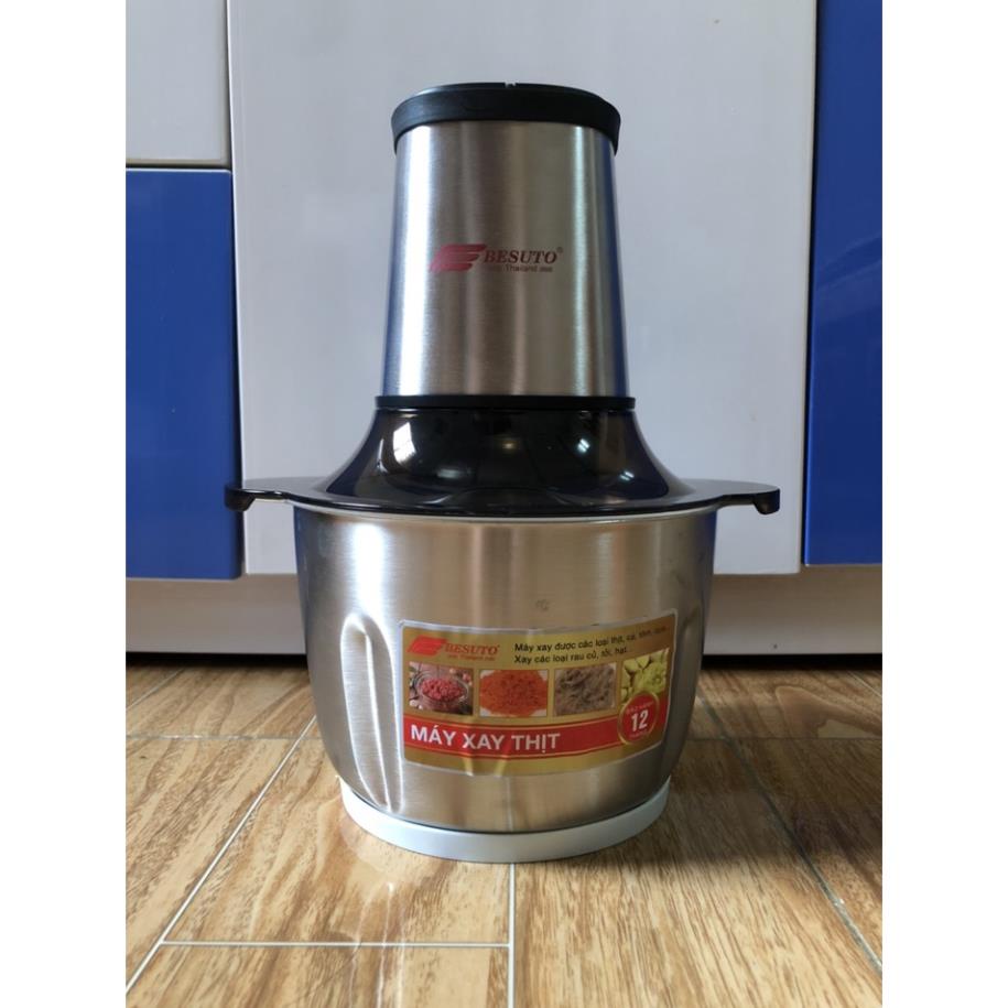 Máy Xay thịt Besuto 3120, Xuất xứ Thái Lan, Bảo hành 12 tháng, Có 02 lưỡi dao kép chất liệu INOX cao cấp