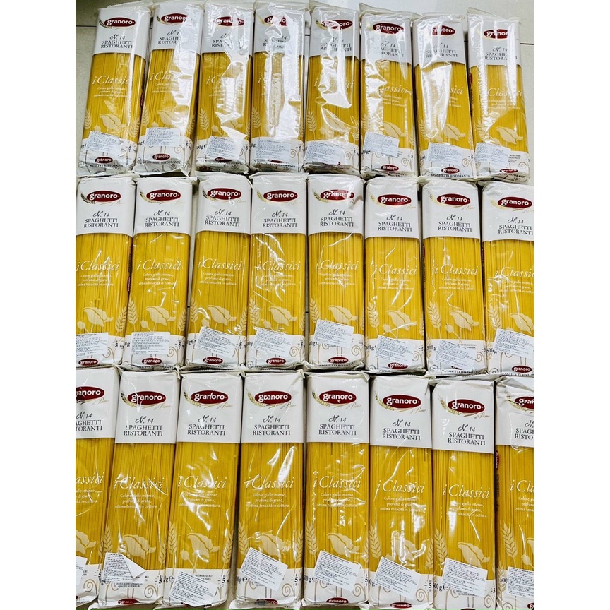 Mì Spaghetti nhập khẩu từ Ý thương hiệu Granoro 500g