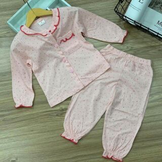Combo 5 bộ cotton dành cho be gái