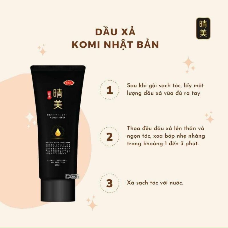 Dầu Xả Phục Hồi Và Giữ Màu Tóc Nhuộm KOMI Nhật Bản [CHINH HANG]