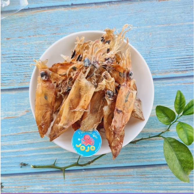 500Gr Khô Mực Chuối - Khô Mới Thơm Rim, Chiên, Nấu Súp Ngon Bổ Rẻ - Đặc Sản Thịnh Long JoJo Seafood