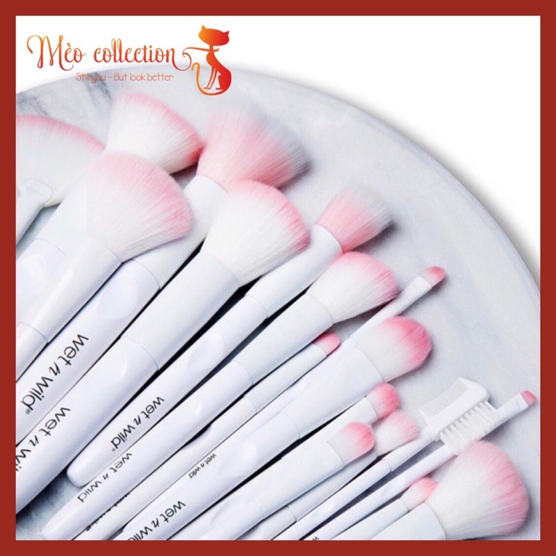 Cọ Wet n Wild Brush Roll 17 Piece Collection