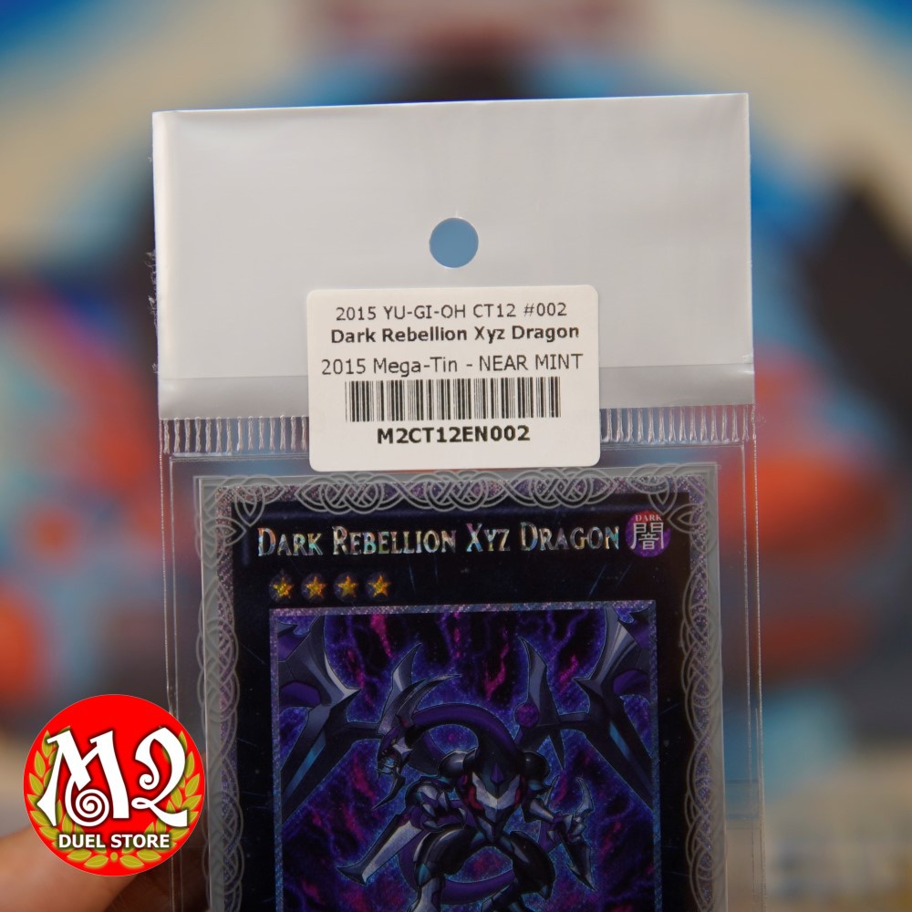 Thẻ bài Yugioh Dark Rebellion XYZ Dragon - Platinum Secret Rare -  Bảo quản M2SCCQ-LITE